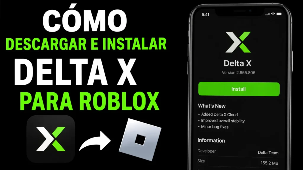 Cómo descargar e instalar Delta X para Roblox