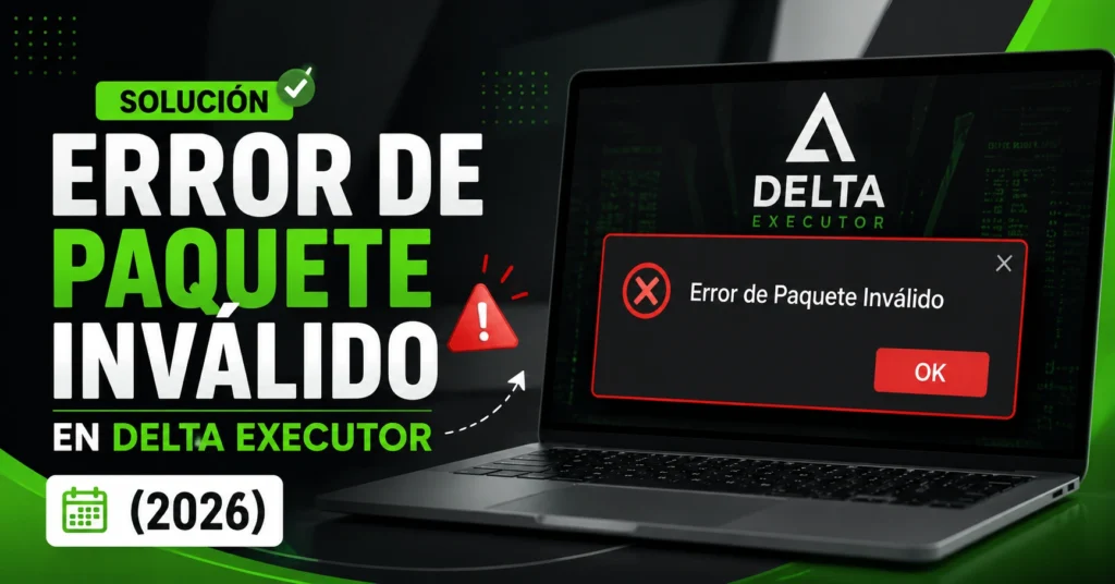 Error de Paquete Inválido en Delta Executor: (2026)